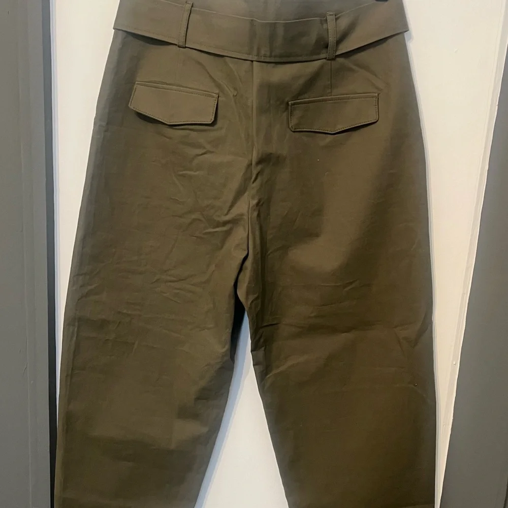 NWT Mango Belt high-waist trousers Sz. EUR 38 US 6 - Picture 6 of 10